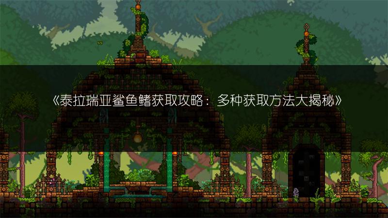 泰拉瑞亚鲨鱼鳍获取攻略：多种获取方法大揭秘