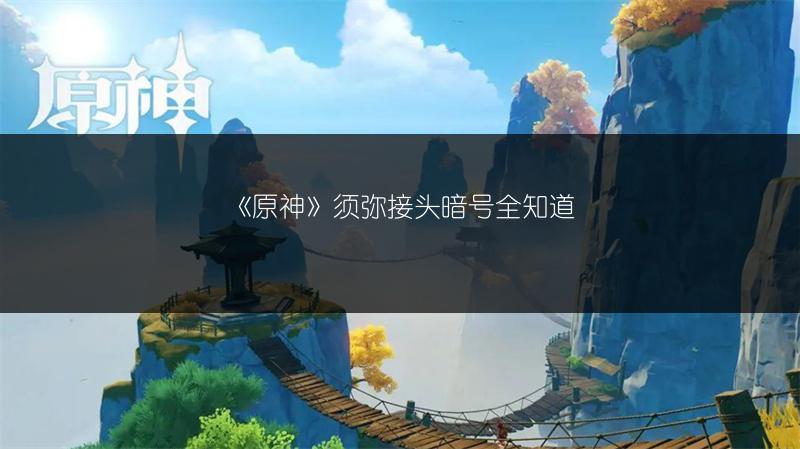《原神》须弥接头暗号全知道