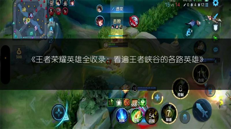 《王者荣耀英雄全收录：看遍王者峡谷的各路英雄》