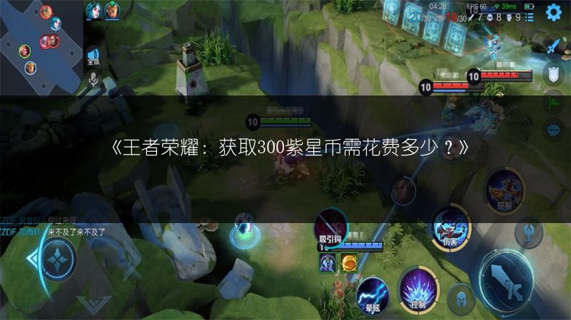 《王者荣耀：获取300紫星币需花费多少？》