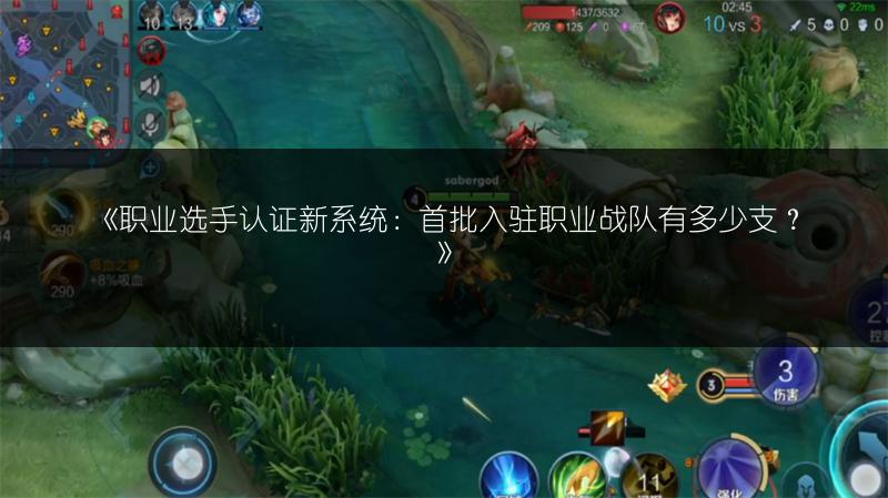 《职业选手认证新系统：首批入驻职业战队有多少支？》