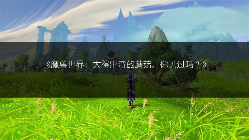 《魔兽世界：大得出奇的蘑菇，你见过吗？》