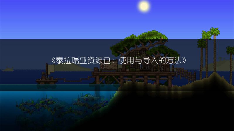 《泰拉瑞亚资源包：使用与导入的方法》