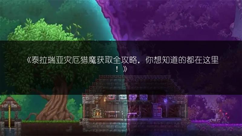 《泰拉瑞亚灾厄猎魔获取全攻略，你想知道的都在这里！》